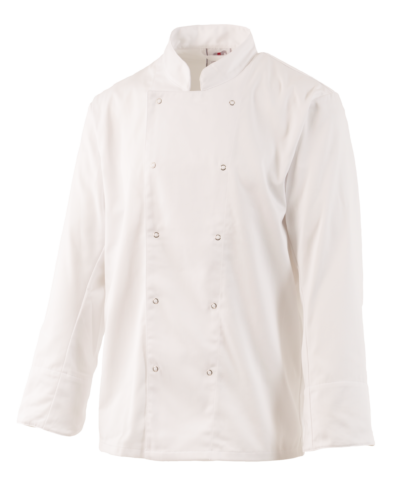 CHEF'S JACKET WITH SNAP BUTTONS