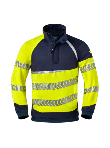 HALFZIP SWEATER UNISEX HV NOMAD FUEGO