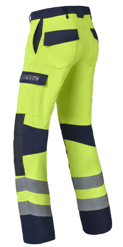 GORE-TEX WORK TROUSERS MEN HV NOMAD FUEGO