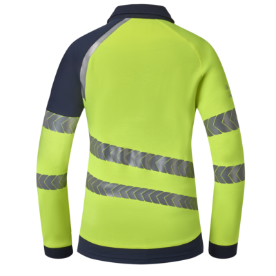 POLO LS DAMEN HV NOMAD FUEGO