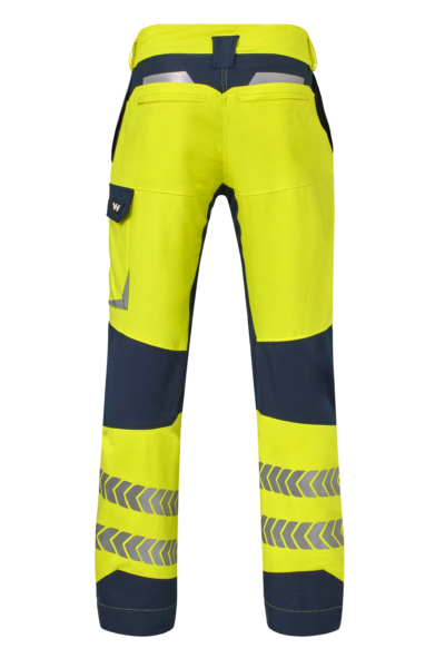 WORK TROUSERS STRETCH MEN HV NOMAD FUEGO