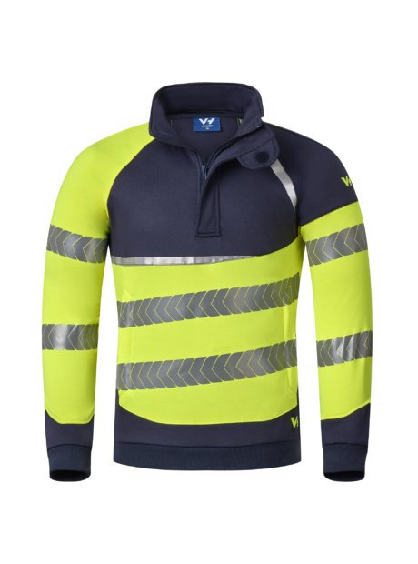 HALFZIP SWEATER UNISEX HV NOMAD FUEGO