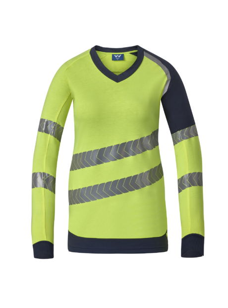 T-SHIRT LS LADIES HV NOMAD FUEGO EN 13034