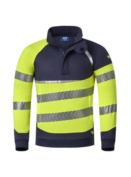 HALFZIP SWEATER UNISEX HV NOMAD FUEGO  EN13034
